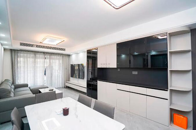 85㎡三居，極簡風(fēng)實用設(shè)計，讓生活回歸純粹